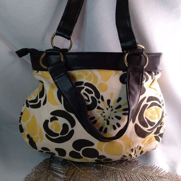 Summer floral O'Neil handbag - Picture 3 of 5